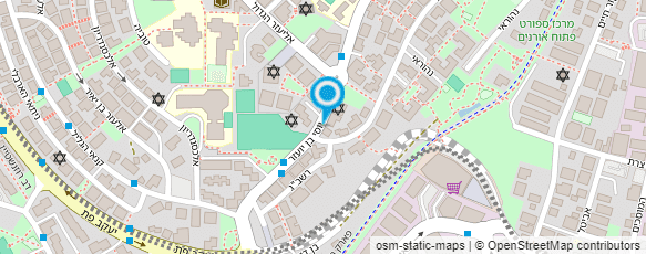 מפת הגעה אל פיצה עוז