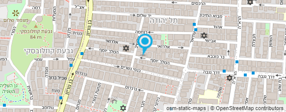 מפת הגעה אל נטעלי שני אקססוריז