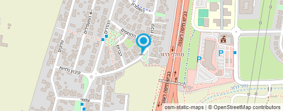 מפת הגעה אל ניצה רבקס-"בשביל השיקום"