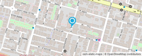 מפת הגעה אל עמית הדרכה לבר מצווה