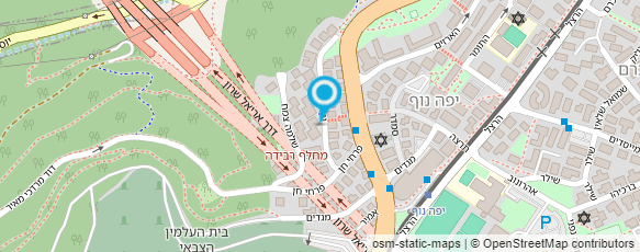 מפת הגעה אל עירן שחל CBT טיפול התנהגותי קוגנטיבי