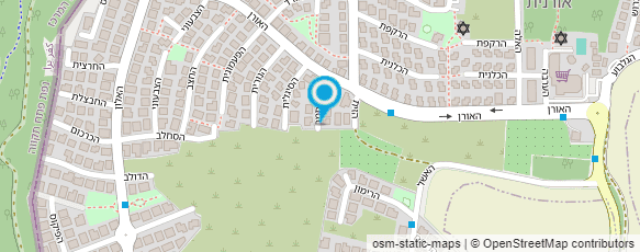 מפת הגעה אל מכון פרפר