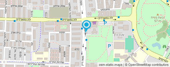 מפת הגעה אל בר מתוק