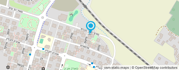 מפת הגעה אל טניה מפעילת ימי הולדת