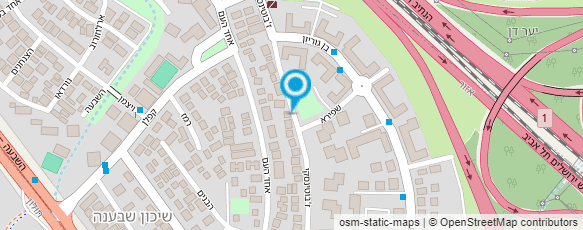 מפת הגעה אל בן יואל יורם