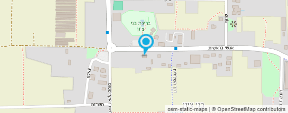 מפת הגעה אל אלון זסלנסקי