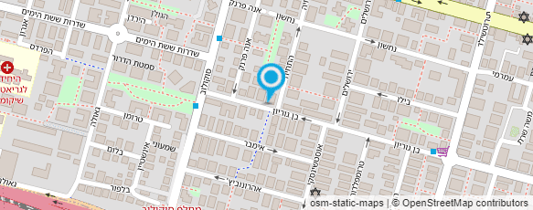 מפת הגעה אל גלריית סיגל מלינגר