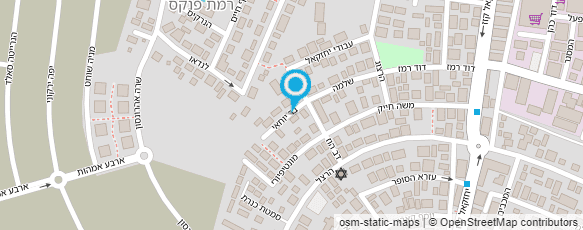 מפת הגעה אל אלון רהיטים