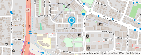 מפת הגעה אל אשר דוד