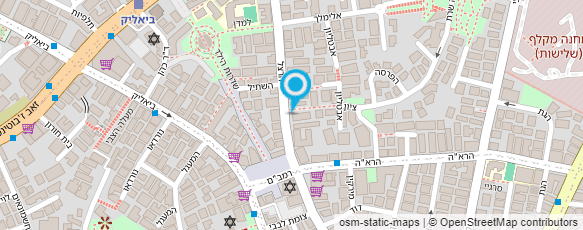 מפת הגעה אל meli meli הקונדיטוריה שלי