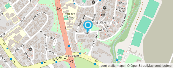 מפת הגעה אל י.ק. מסגריות וגבס