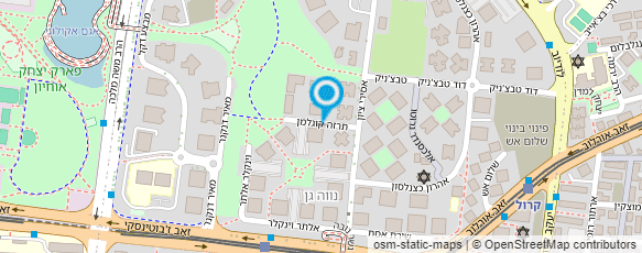 מפת הגעה אל משוב-המרכז לביופידבק ונוירופידבק