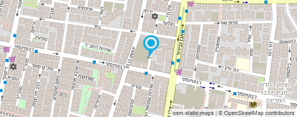 מפת הגעה אל משוב-המרכז לביופידבק ונוירופידבק