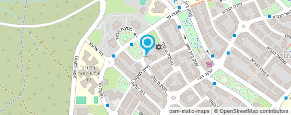 מפת הגעה אל מטופחות