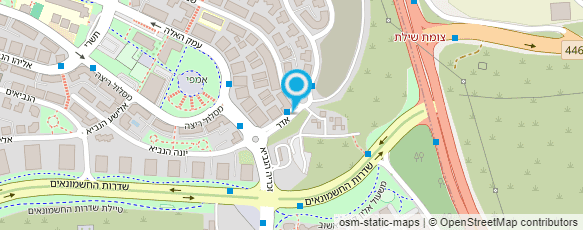 מפת הגעה אל דודי קלאסיק דקורציה בגבס