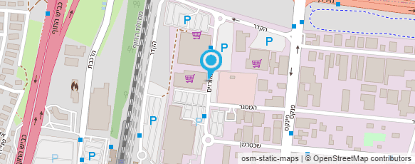 מפת הגעה אל מחסני ביגוד נתניה