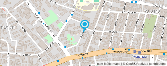 מפת הגעה אל ל.ד. השכרת ציוד לאירועים