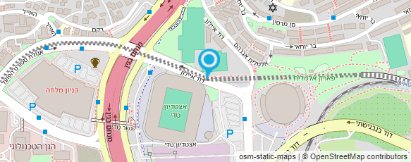 מפת הגעה אל מכון וינגייט