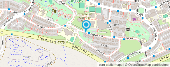 מפת הגעה אל משפחתון "קשת"