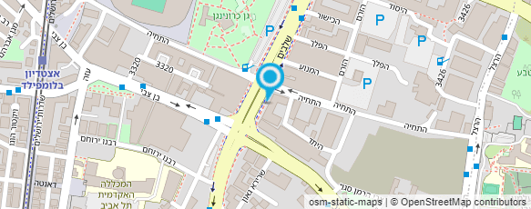 מפת הגעה אל א.ל.מ רשת חנויות חשמל