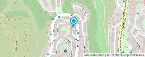 מפת הגעה אל משקפיים בחצי