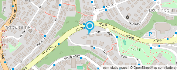 מפת הגעה אל אינהאוס-מוצרים עיצוב וביצוע