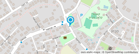 מפת הגעה אל אתרוג הנדסה ובנייה