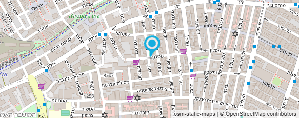 מפת הגעה אל מסעדת עוזי