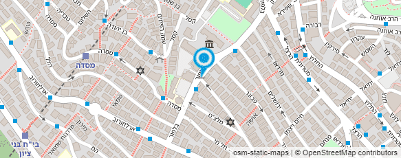 מפת הגעה אל ישראל ארזון-חזן מוסמך