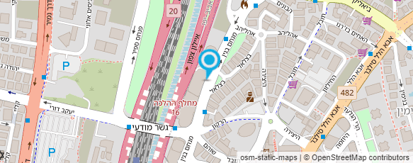 מפת הגעה אל רועי רוזן; משרד עו"ד