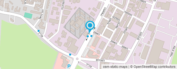 מפת הגעה אל ח.ו.ל אלומיניום