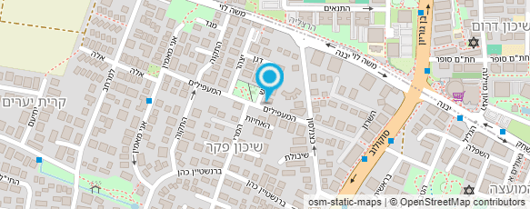 מפת הגעה אל יובנק בע"מ