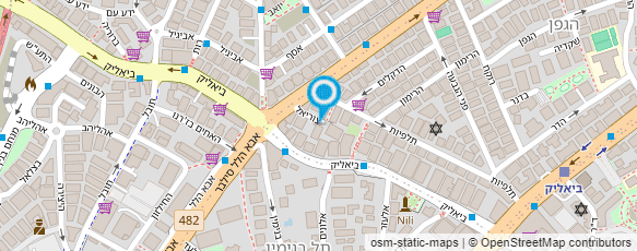 מפת הגעה אל פיתוח קול אולה בינדר