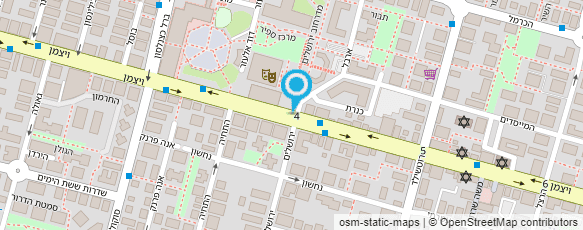 מפת הגעה אל ד"ר ביגל יצחק