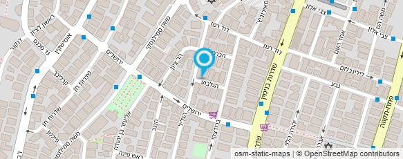 מפת הגעה אל רוזנברג תכנון ובנייה