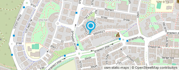 מפת הגעה אל איילת השחר גן ילדים