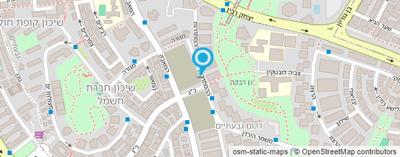 מפת הגעה אל נעמה-מעצבת גרפית