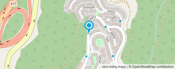 מפת הגעה אל מוזיאון הצייר משה קסטל