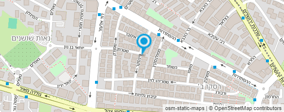 מפת הגעה אל ג.מ. שיפוצים