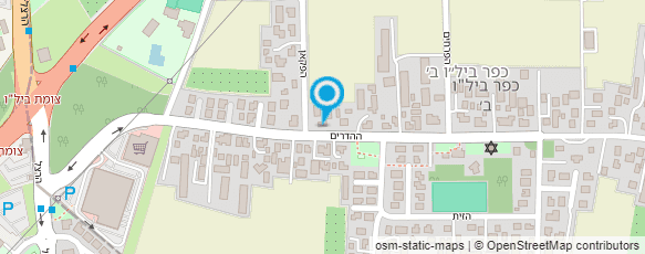 מפת הגעה אל טכנו-B תיקון כלי גינון