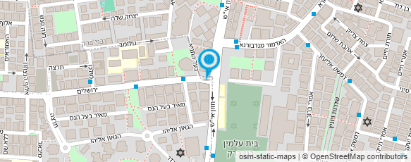 מפת הגעה אל יוסי פוקס חב' לבנין והשקעות  בע"מ