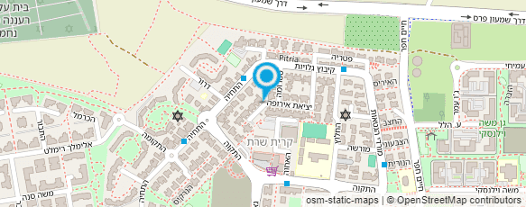 מפת הגעה אל סטודיו OMYOGA