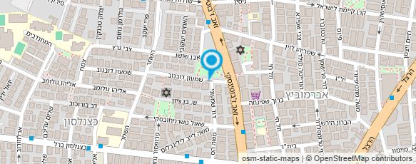 מפת הגעה אל ברזילי ניהול ופיקוח בבניה