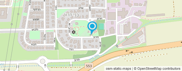 מפת הגעה אל טורקיז האוס וגן בע"מ