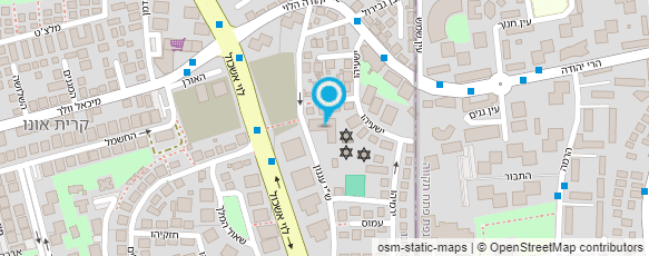 מפת הגעה אל מרכז יום לקשיש