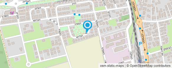 מפת הגעה אל המופע של צח חרמון