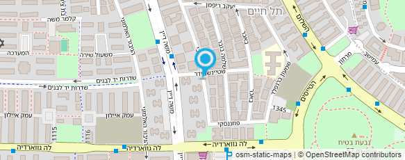 מפת הגעה אל גיאטקס-מוצרי צריכה