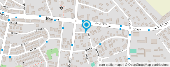 מפת הגעה אל רונן מיזוג אויר