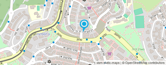 מפת הגעה אל אולם מדרשת יעוד