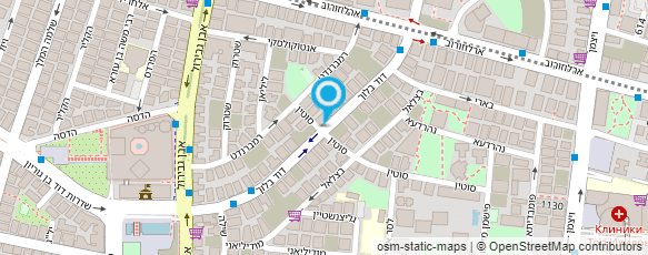 מפת הגעה אל ראובן בורנובסקי הנדסה בניין ופיתוח בע"מ